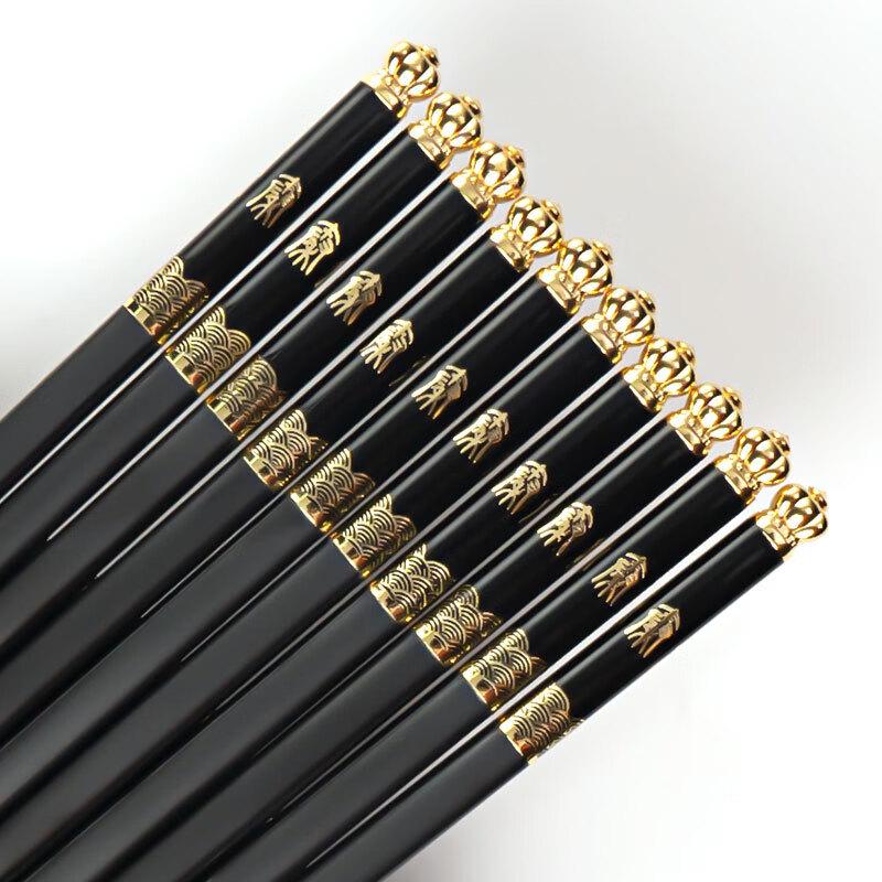 Abay Light Luxury Alloy Chopsticks