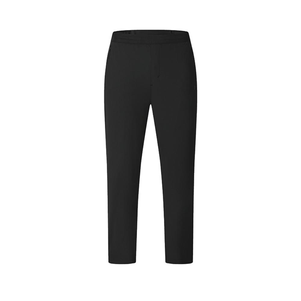 New FILA Knitted Sweatpants Men's Pitch Black A61M521603F-BK