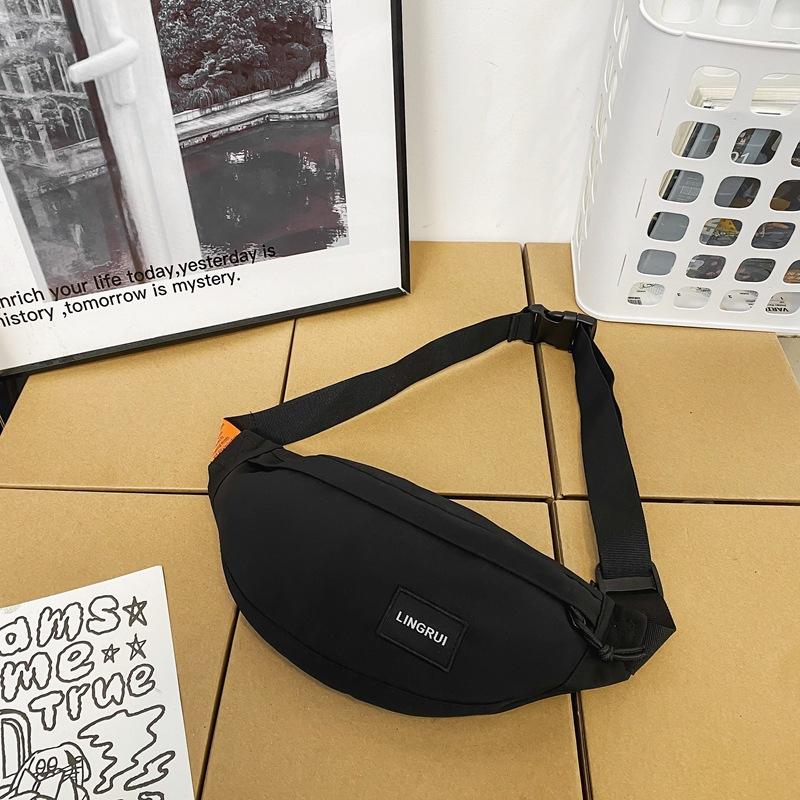 Breast Bag Men'S Casual Messenger Bag Student Small Backpack Sports Satchel Versatile Trendy Fanny Pack Shoulder Bag