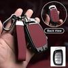 Zinc Alloy Leather For Hyundai Ix35 I40 I20 I10 Tucson Elantra Creta Sonata Ioniq Accent Creata Smart Remote Cover Car Key Case
