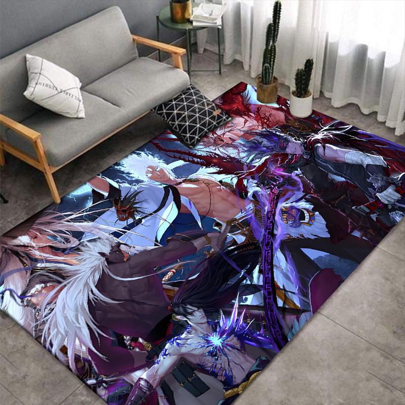 Dungeon and Fighter DNF Carpet Multi-size Carpet for Living Room Bedroom Kid's Room Home Decor Area Rug Non-slip Mat Sofa Mat