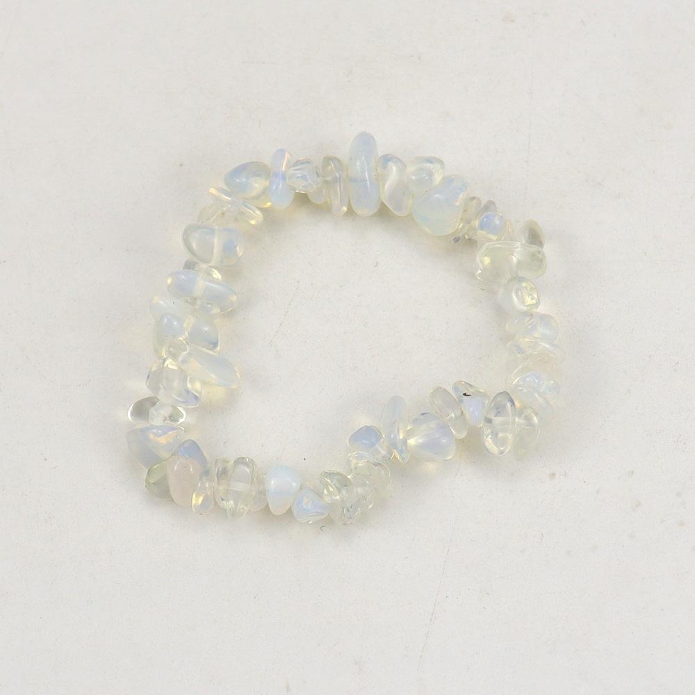 Handmade Beads, Natural Crystal Gravel Bracelet Bracelet B54