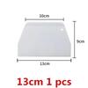 White Board Plastic Pastry Cutter Pizza Dough Scraper Cake Spatulas Tools Fondant Sugarcraft Trapezoid Bread Baker Butter Knife