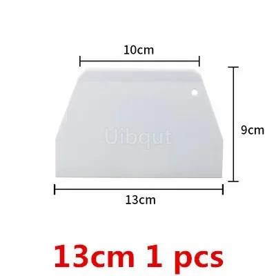 White Board Plastic Pastry Cutter Pizza Dough Scraper Cake Spatulas Tools Fondant Sugarcraft Trapezoid Bread Baker Butter Knife