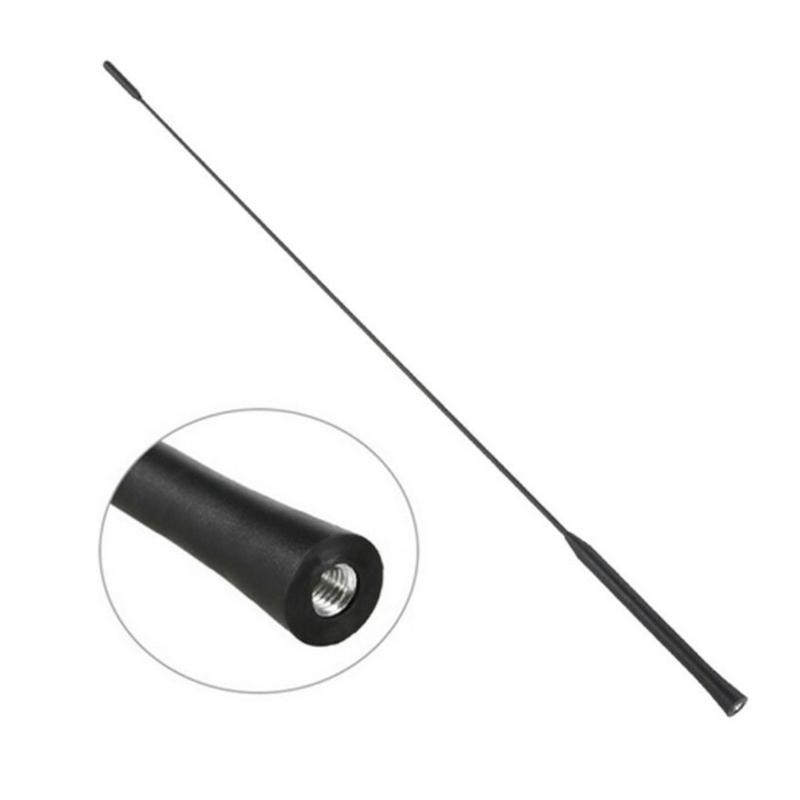 Auto Replacement Accessories Universal Car Roof MastWhip Stereo Radio FM/AM Signal Aerial Amplified Antenna with Screw