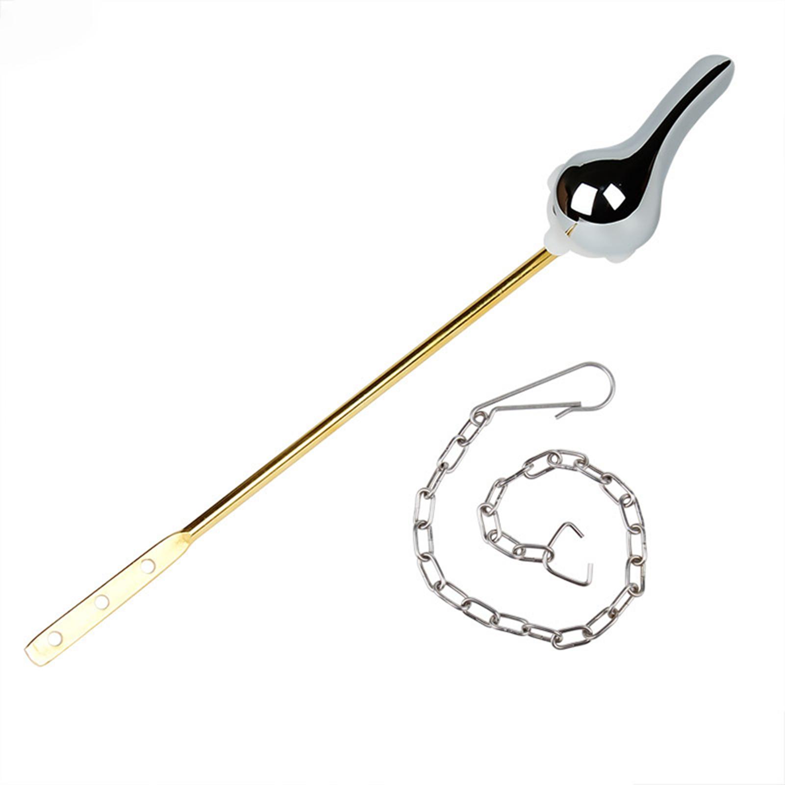 

Комплект рычагов для унитаза с цепями для створок из нержавеющей стали, универсальные сменные аксессуары для ванной комнаты