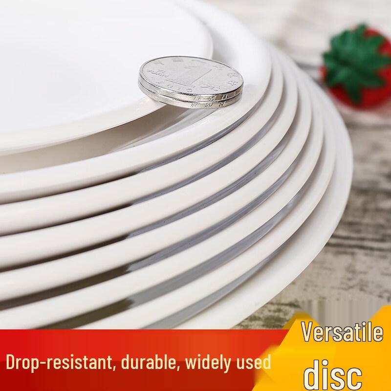 Melamine Imitation Porcelain Round Serving Plate