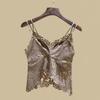 Lace Backless Camisole for Women, Summer Outerwear and Innerwear with Built-In Bra Pads, 2025 New Style Base Layer