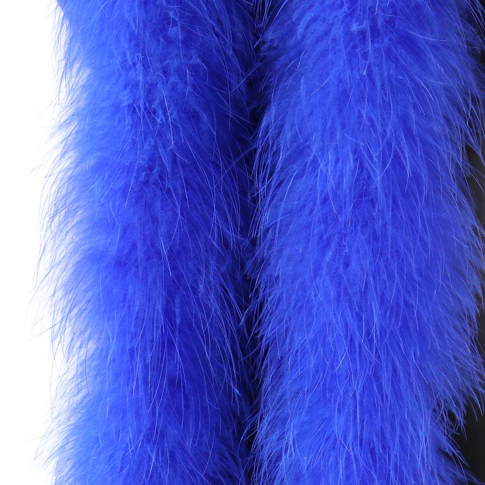 2M Fluffy Marabou Feather Boa For Crafts Wedding Party Costume Stage Decoration Fuzzy Feathers Boas Trim Stripe Diy Plume 50Gram