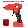 100W Fast Preheating Industrial Gluegun with 5PCS Glue Sticks Handheld Glue Gun Hot Melt Glue Gun for Crafting DIY and Repairs