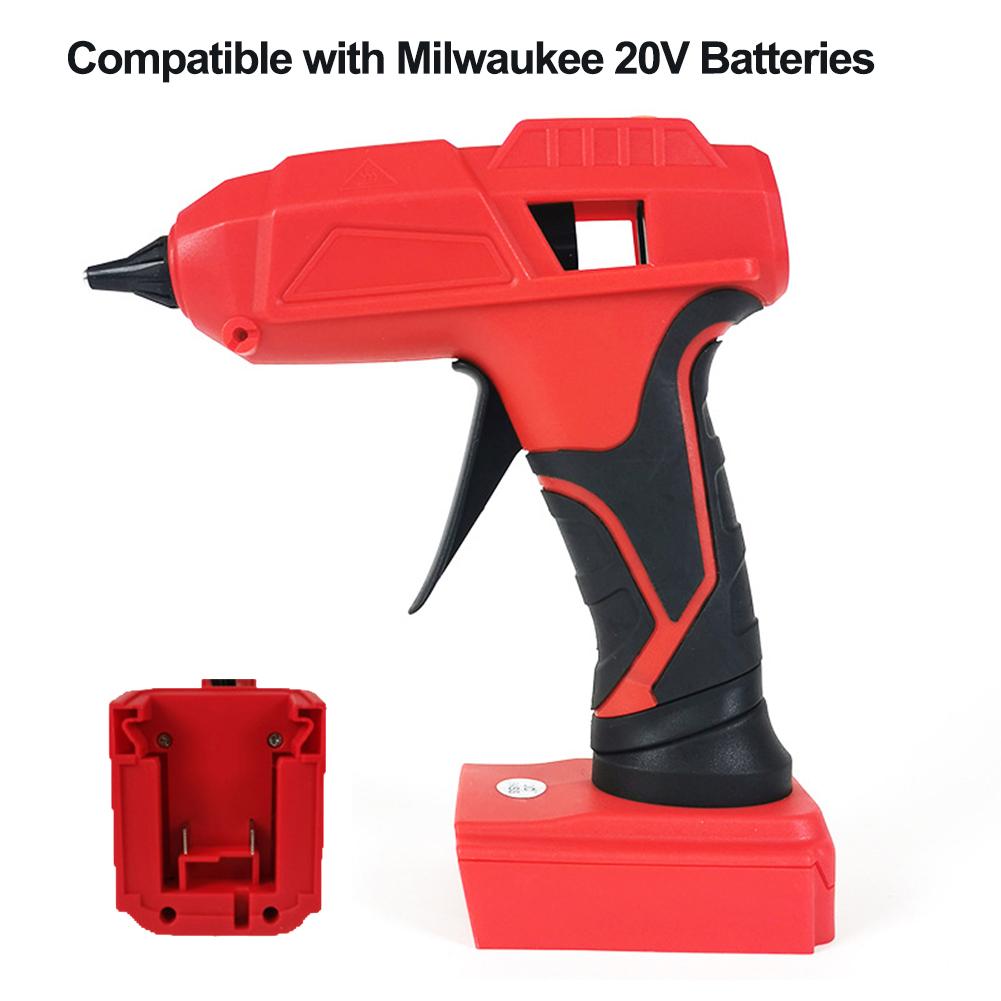 100W Fast Preheating Industrial Gluegun with 5PCS Glue Sticks Handheld Glue Gun Hot Melt Glue Gun for Crafting DIY and Repairs