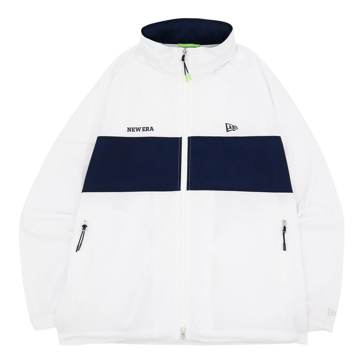 

New Era GF WIND JKT WHI Golf Wind Jacket, White, XL