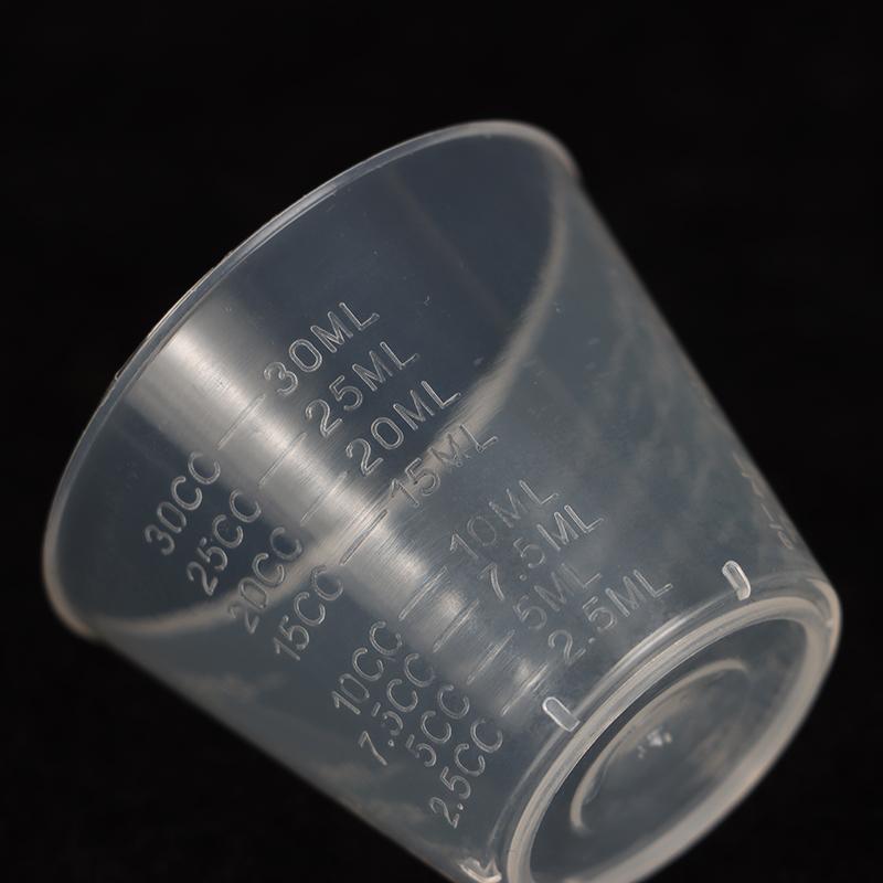 10Pcs Airbrush Painting Diy Art Craft Model Hobby Tool 1Oz/30Ml Graduated Plastic Mix Cups Universal Measuring Paint Tray