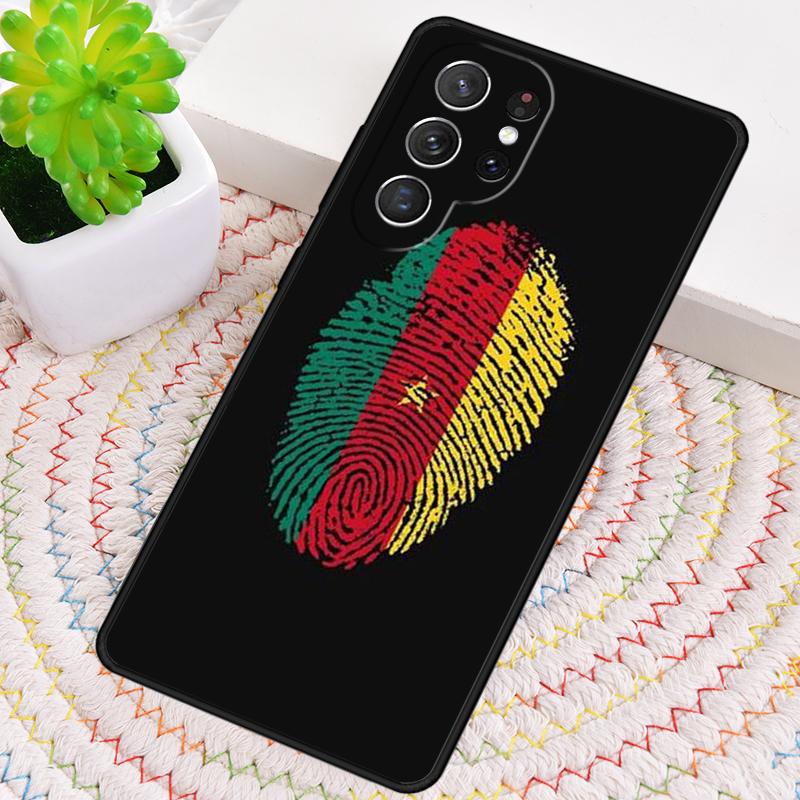 Republic of Cameroon Flag Phone Case For Samsung Galaxy note 10 pro S26 S25 S24 S23 S22 Ultra Plus S21 FE S20 Shockproof Cover