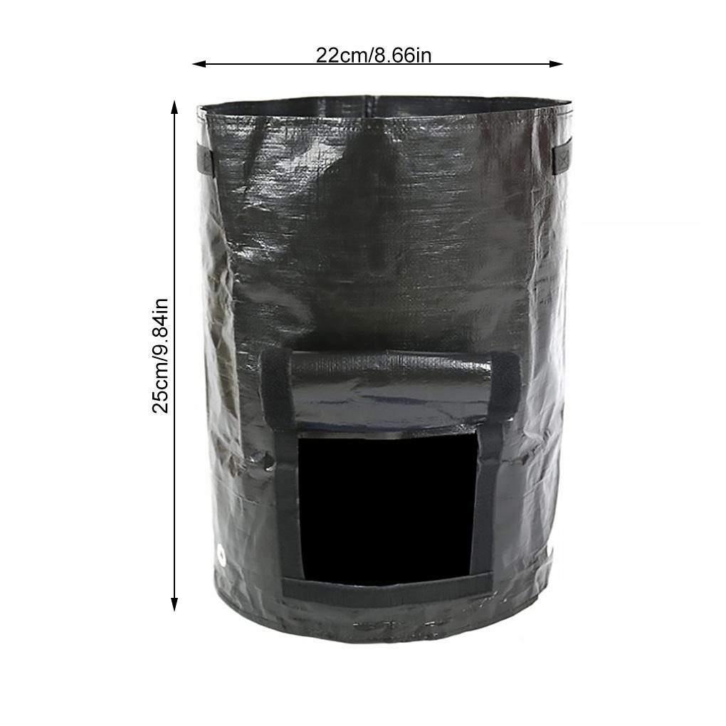 PE Cloth Potato Planting Bag Vegetable Growing Container Bags DIY Planting Garden Pot