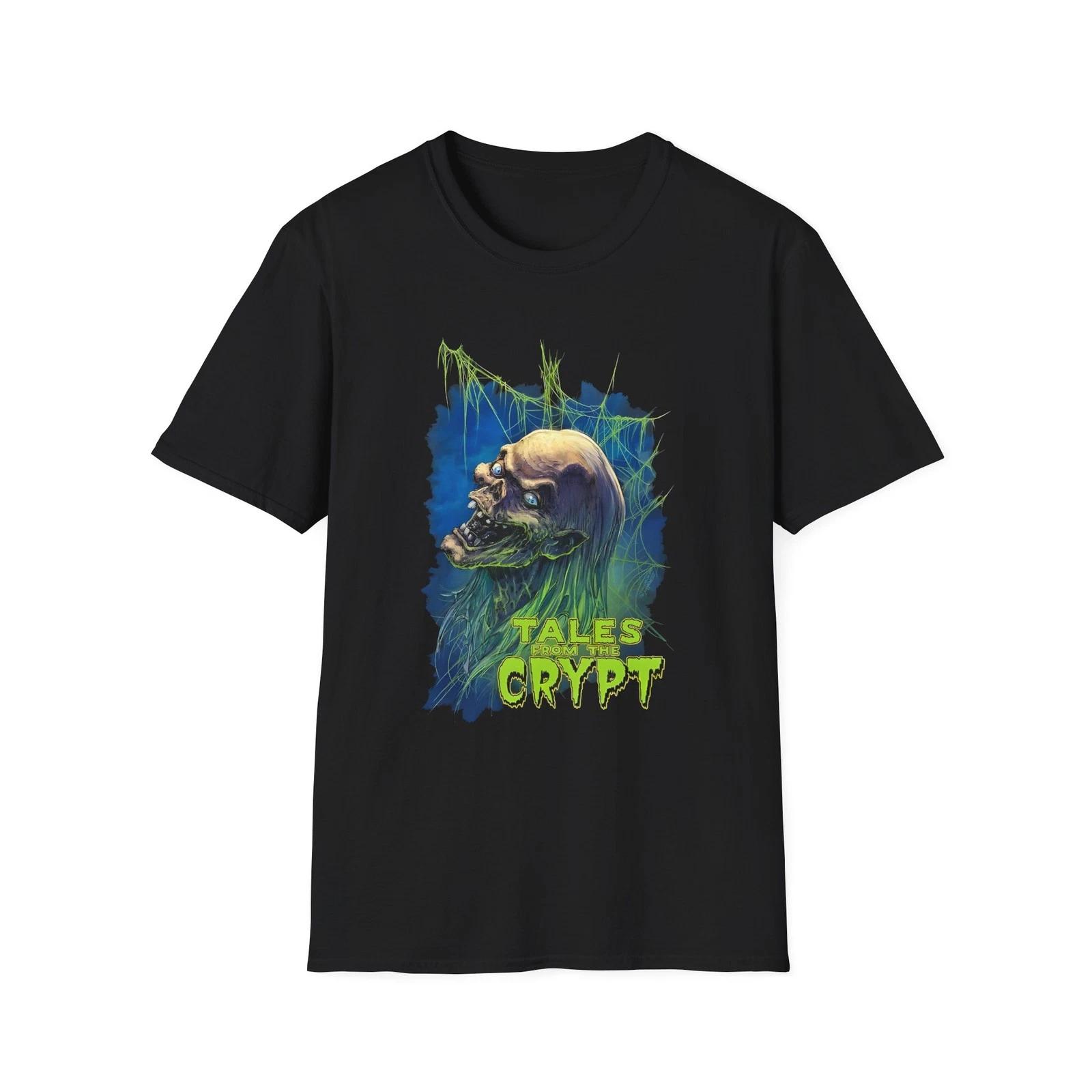 Tales from the Crypt Cryptkeeper T-Shirt | Horror TV Show Art Graphic Tee 4XL