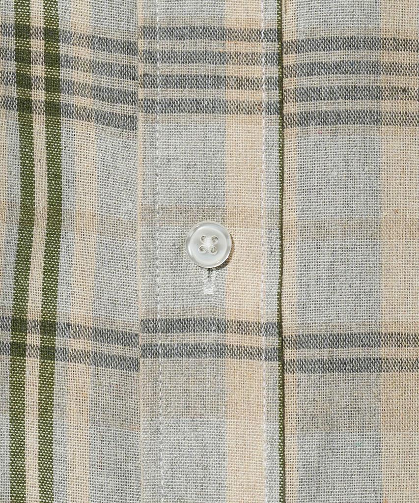 STANDARDERROR 87-Stan071 Soft Vintage Oversized Short Sleeve Check Shirt