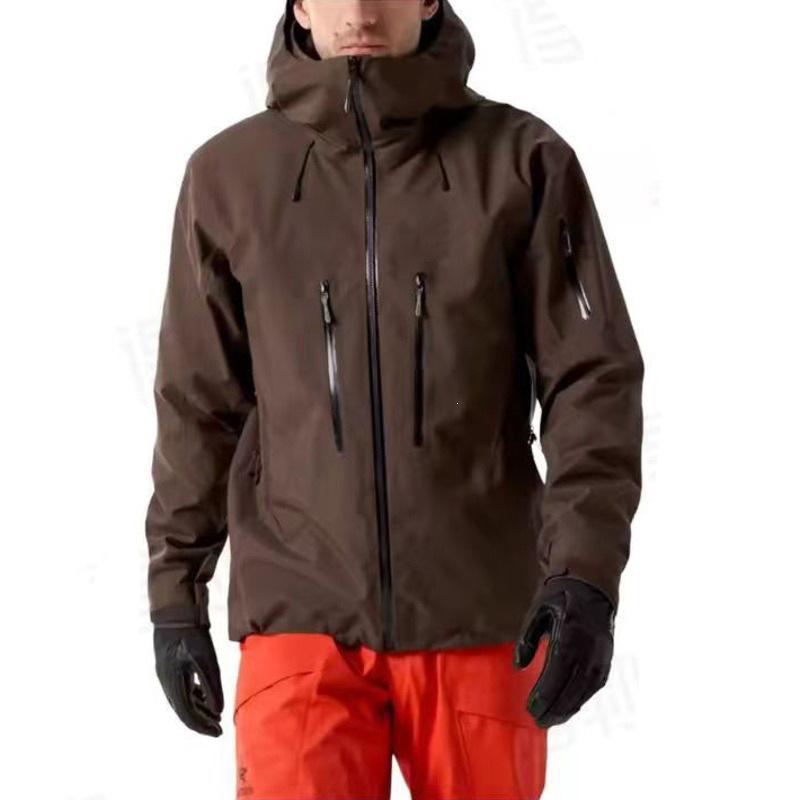 Veste Coque Dure Impermeable Coupe-vent d'Alpinisme Génération SV8