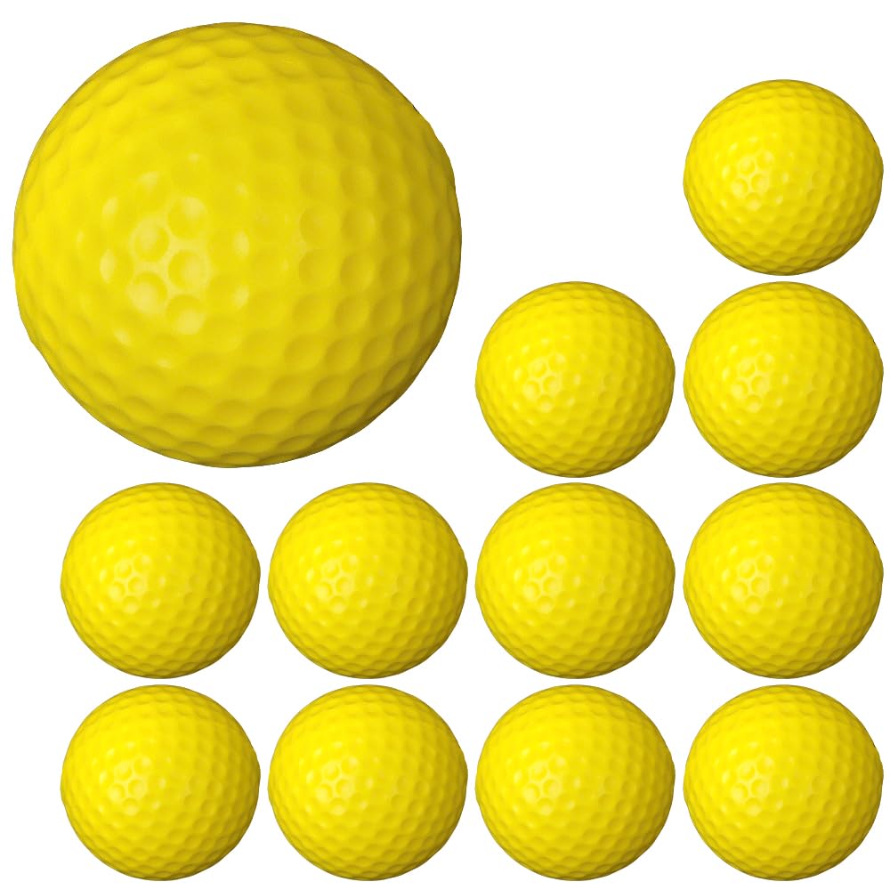 G Golf Ball Set for Indoor 12 Driving Approach Hitting Feel TMR.Breath Training, Balls, Range, Practice, Impact,