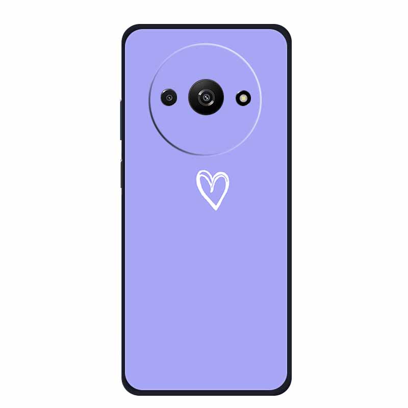 Phone Case For Xiaomi Poco C61 Back Cover Case PocoC61 Black Silicone Soft Funda Para For Xiaomi Poco C61 Case C 61 6.71" Coque
