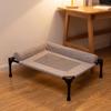 Raised Dog Cot with Padded Sides Cooling Elevated Pet Bed Bolsters for Dogs