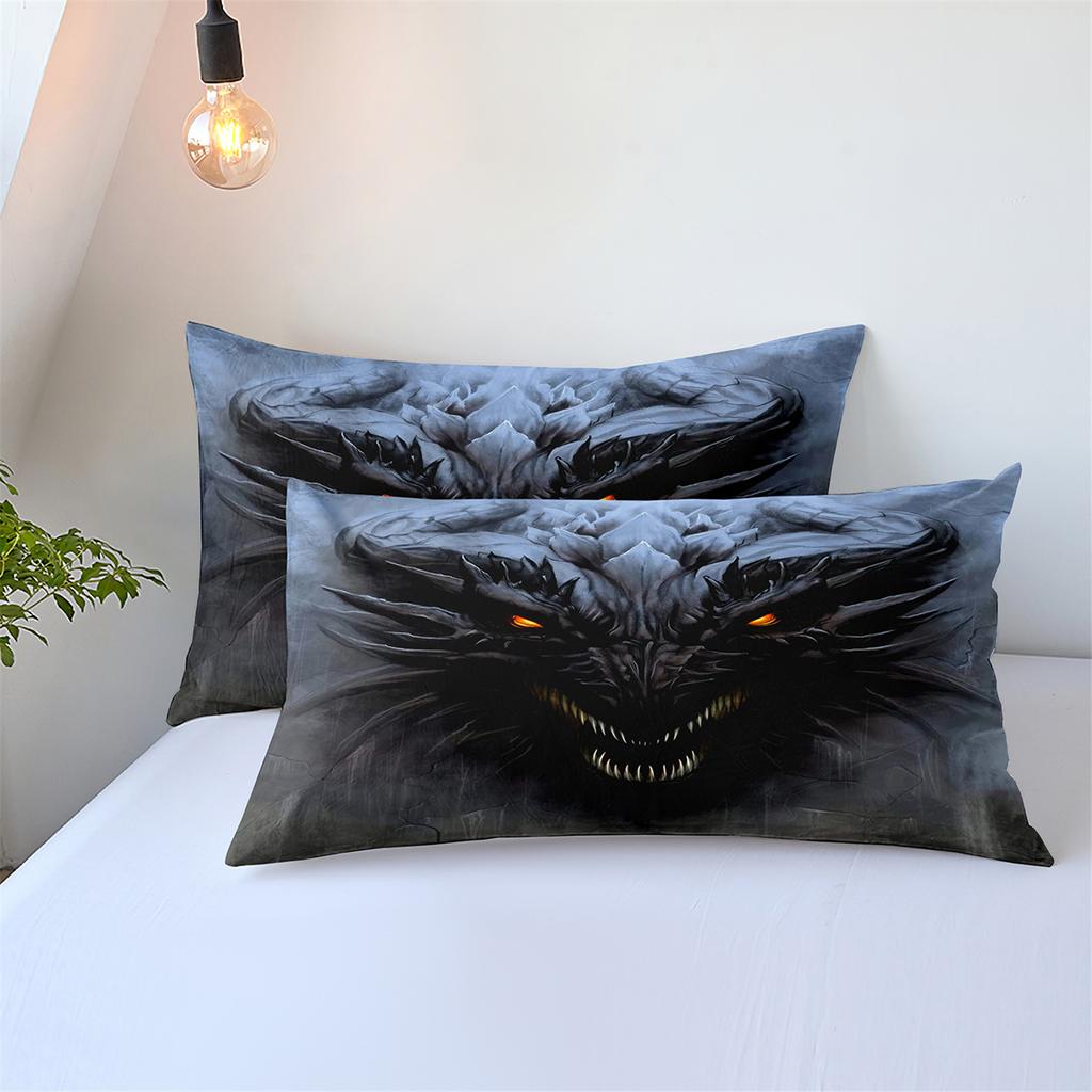 3D Digital Printing Dinosaur Double Pterosaur Bedding Quilt Cover Three Or Four Sets