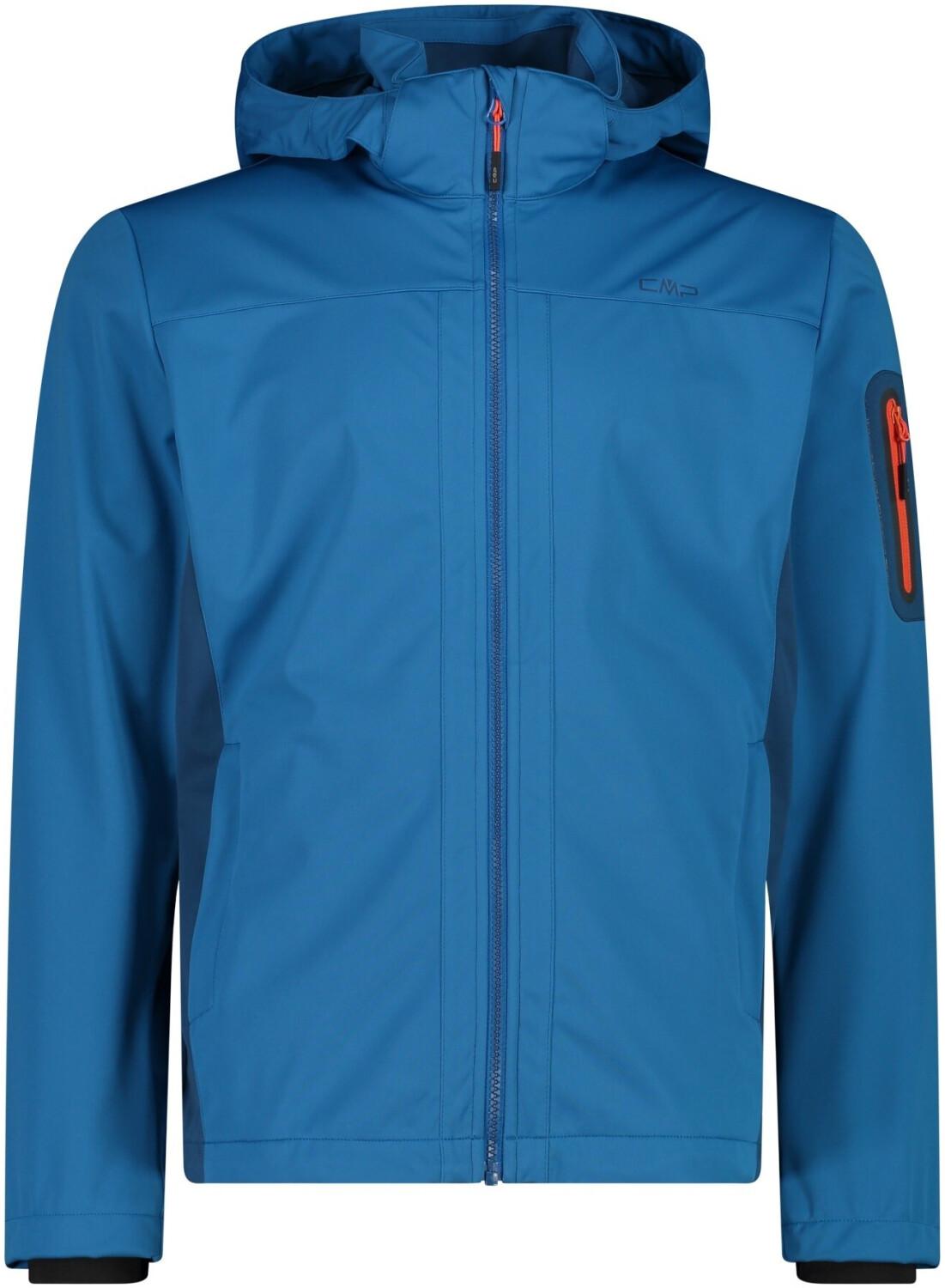 

Куртка CMP Light Softshell Jacket с отстегивающимся капюшоном (39A5027) Softshelljacket Man Zip Hood (39a5027-02lt) pacific-ocean 56
