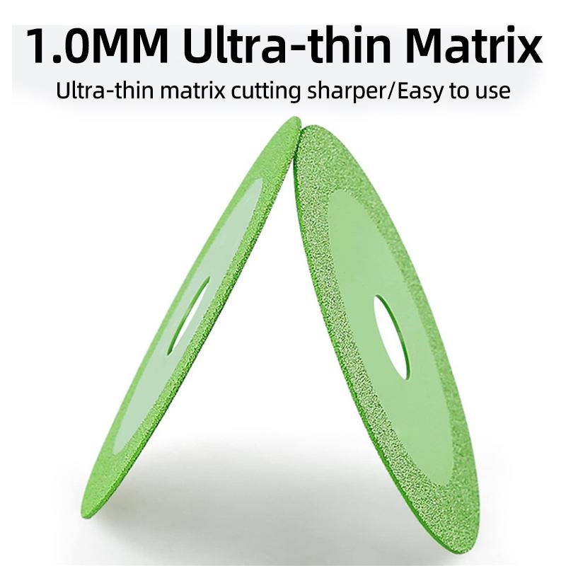 100mm Glass Cutting Blades Ceramic Tiles Seams Marble Jade Crystal Wine Bottles Grinding Ultra Thin Glass Cutting Rock Plate