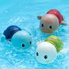 Baby Bath Toys Water Chain Clockwork Bathing Cute Swimming Turtle Toy Toddler Pool Beach Classic Toy For Kids Water Playing