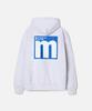 M Logo Sweat Hoodie - Light Gray