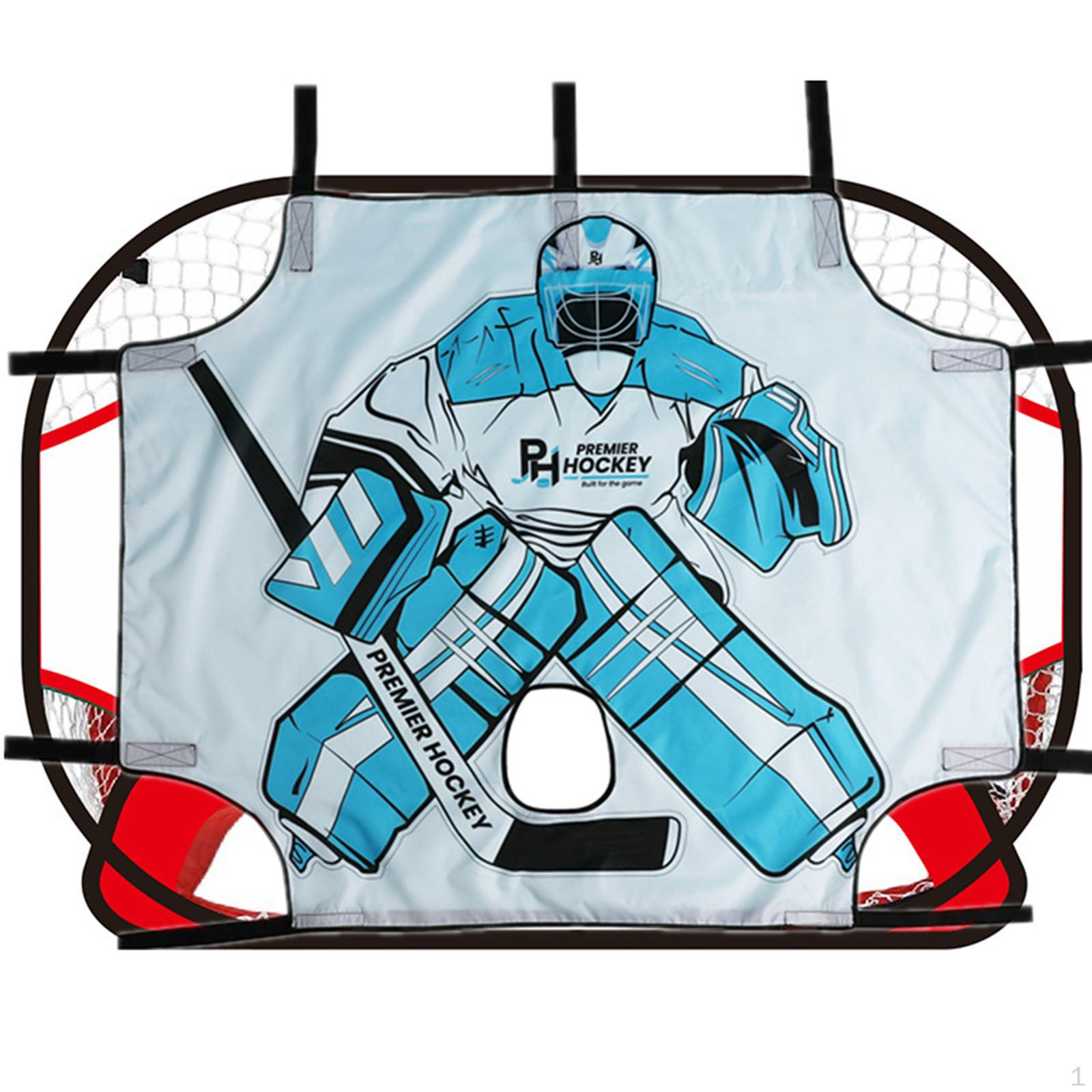 

Hockey Goal,Goalie Target,Foldable,Equipment Lightweight Accuracy Improve Skills Easy Installation