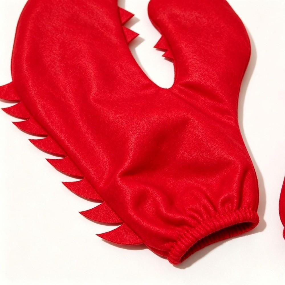 Cartoon Crab Pliers Gloves Creative Dress Up Mitten Creative Halloween Costume Masquerade Party