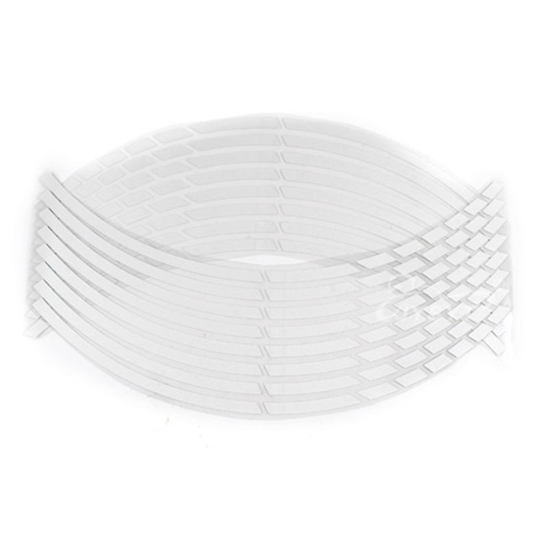 Motorcycle Wheel Tire Stickers Strips Reflective Rim Tape Strips for Motorcycle Car Wheel Tire Stickers Motorbike Auto Decals