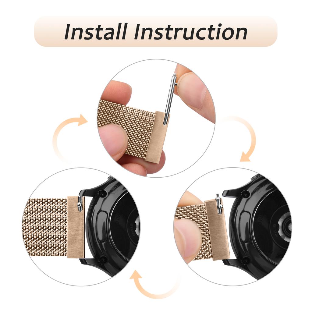 20mm 22mm Magnetic Strap For Haylou RS4 Plus/RS4/LS02 Smart Watch Metal Band For Haylou GST/RT2/RS3 LS04/LS05S Strap Bracelet