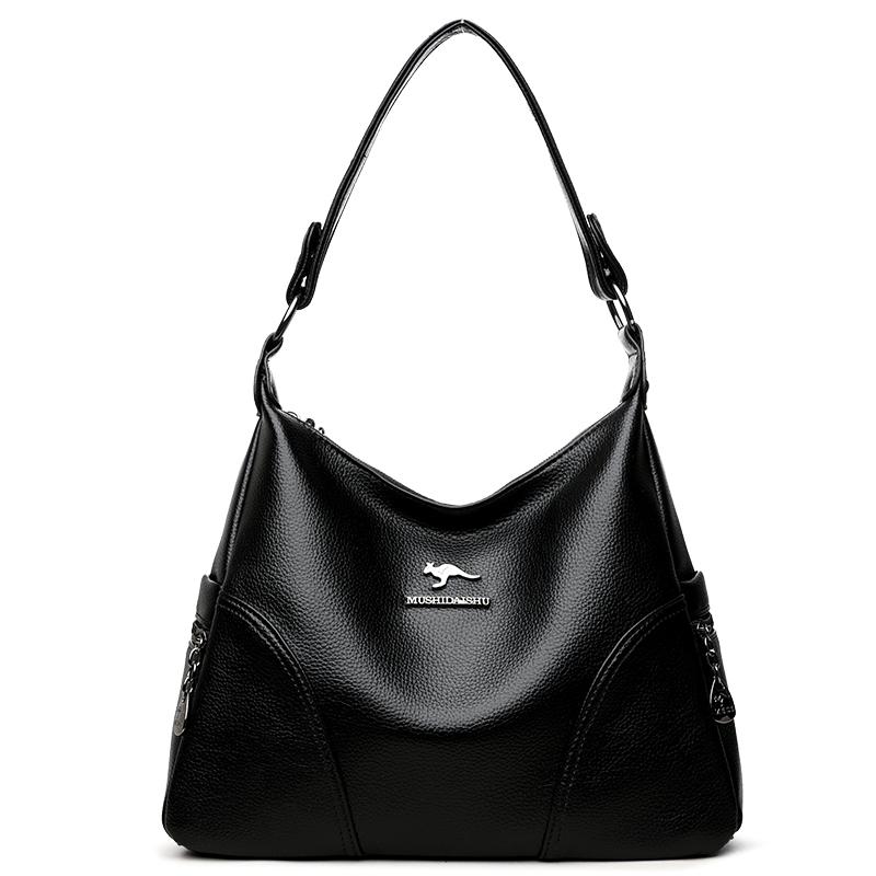 Simple and Large Capacity Pu Leather Handbag, New Women's Tote Bag, Casual Shoulder Bag, Fashionable Solid Color Crossbody Bag