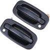 ONER Left and Right Pair of Black Exterior Door Handles, Fit for 1999-2007 Chevy Silverado,GMC Sierra 2002-2006 Cadillac