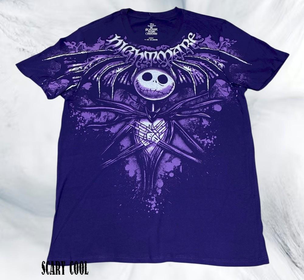 New Disney The Nightmare Before Christmas Jack Skellington Tribal Mens Unisex T-Shirt S