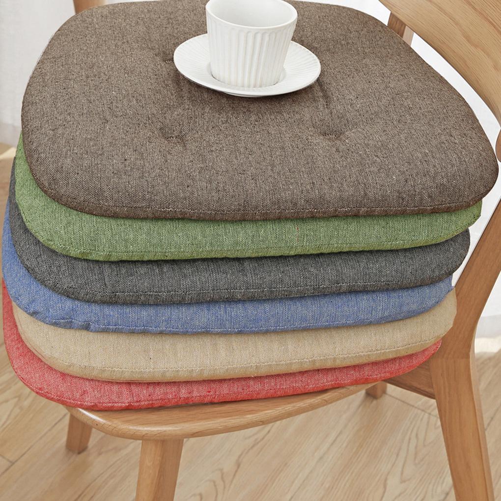 Seat Dining Room Chair Pad Chair Cushion Lightweight for Garden Red