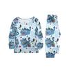 Prints Family Matching Long Sleeve Tops+Pants Set Family Matching Sets