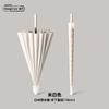 New 24-bone Single-layer Waterproof Cover, Automatic Straight Rod Umbrella, Long-handled Umbrella, Windproof, Supply