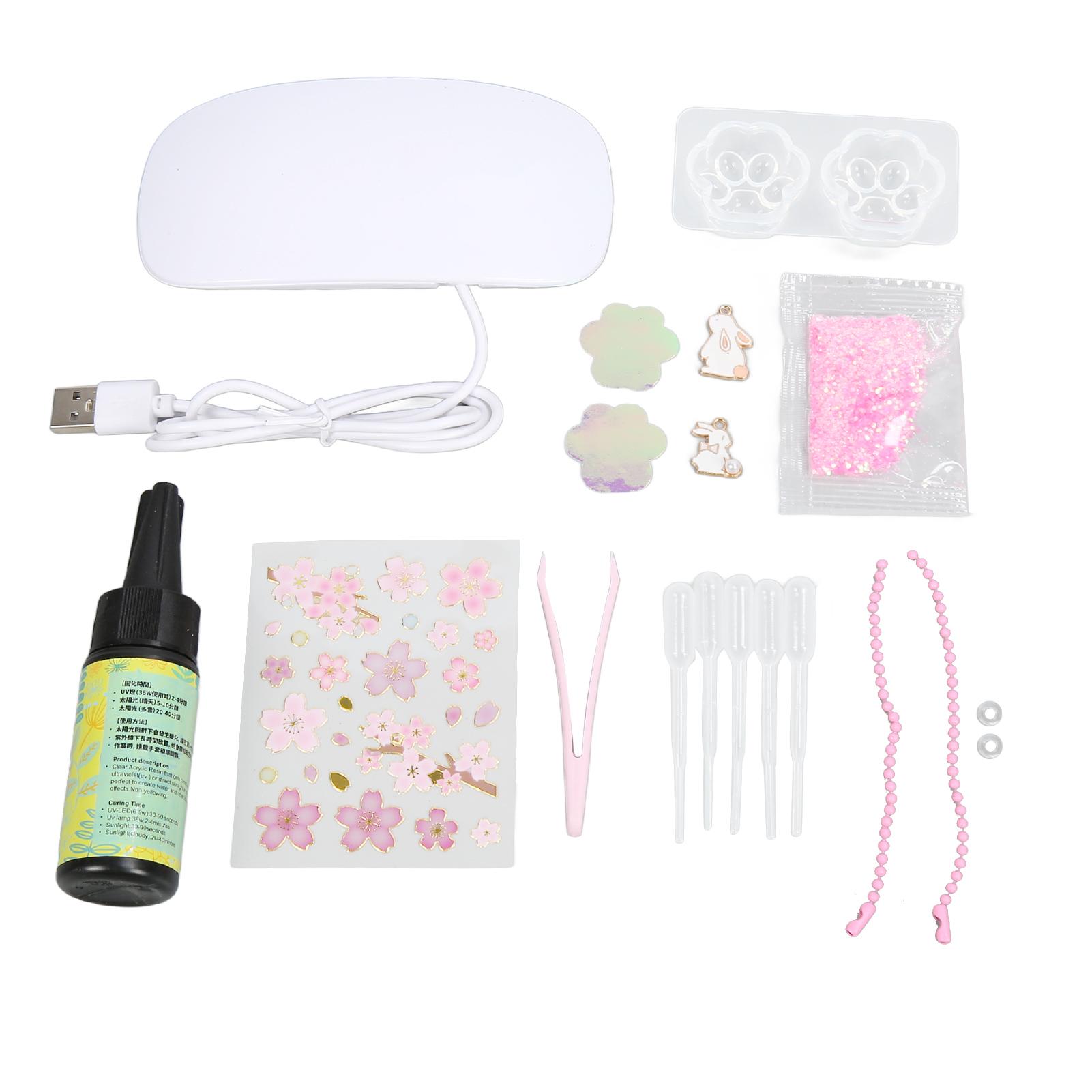 

Набор эпоксидной смолы Силиконовая форма Кошачья лапа Простота в использовании Координация рук и глаз Набор форм для смолы для