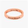 Maison Margiela Sm1uq0080 Sv0158 952 Engraved Logo 3mm Silver Ring