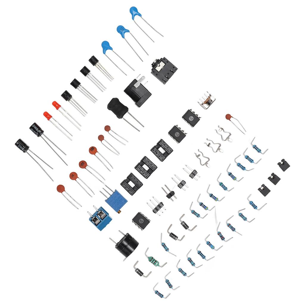 Portable Handle Geiger Counter DIY Kit Bundle Unassembled Unwelded Nuclear Radiation Detector Parts