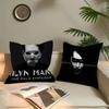Rock Band M-Marilyn M-Manson Cushion Cover Pillowcase Upholstery Sofa Throw Pillow Home Decor Pillowcas