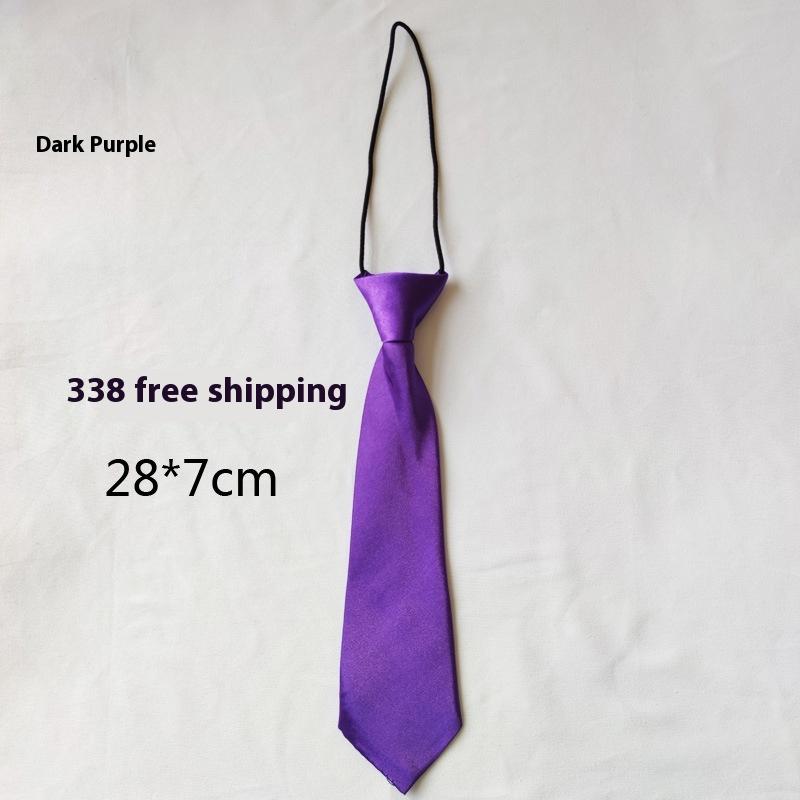 Petits Élastiques pour Enfants Élastiques Couleur Pure Accessoires d'Activité pour Bébés Filles Cravates pour Uniforme Scolaire Enfants