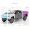 1/32 Tesla Truck Cyber Juguete Camioneta Pick-up Modelo de Camión de Aleación Coche de Metal Fundido a Presión Vehículos Todoterreno Modelo de Coche Sonido Luz Coche Regalos para Niños