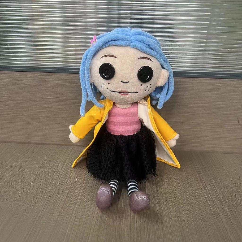 Grenseoverskridende Coraline Blekksprut Plysj Anime Feriedukke