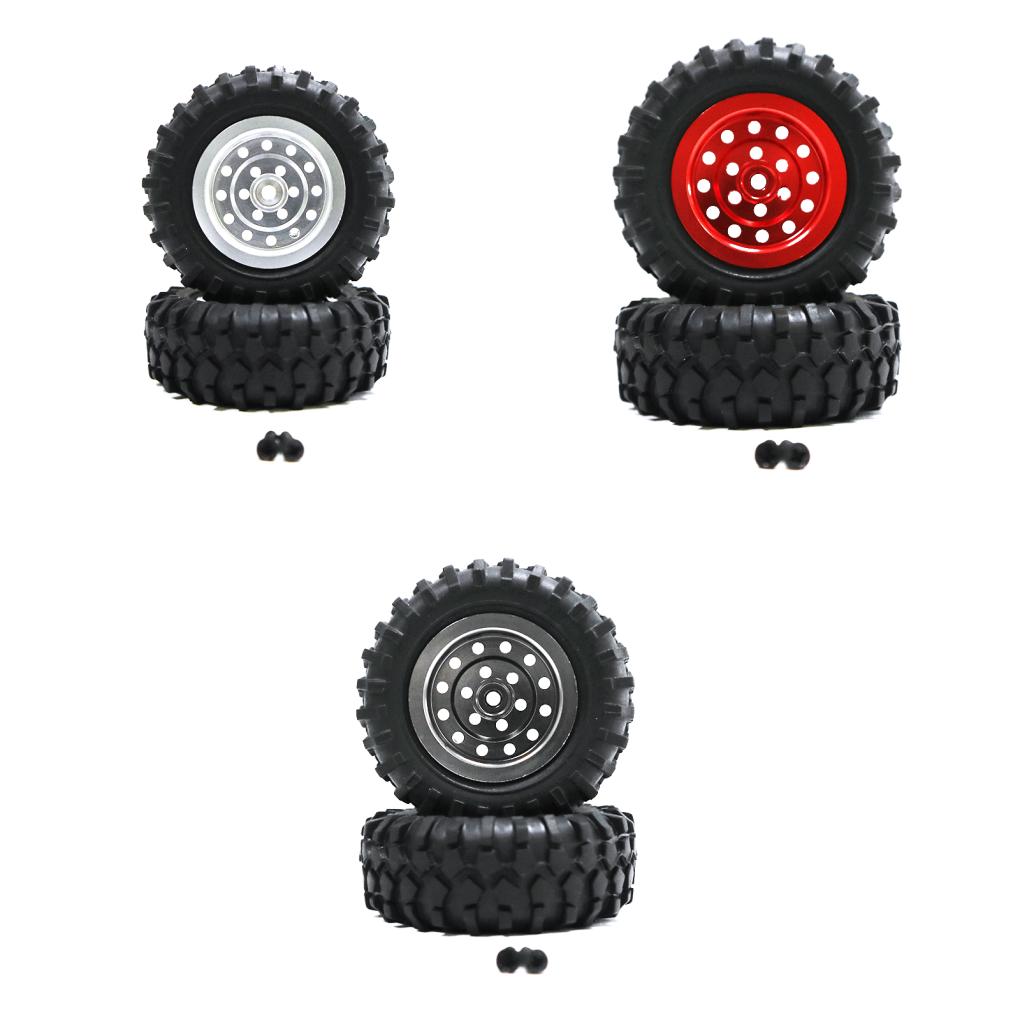 Wheel Rims Tyre For D12 Plastic OFF-Road Wear-resistant 2pcs RC Car Accessories Replacement Parts RC Upgrade Part