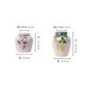Ceramic Tea Jar Portable Nut Coffee Bean Medicinal Material Storage Jar Kitchen Moisture Proof Storage Container Tea Compartment