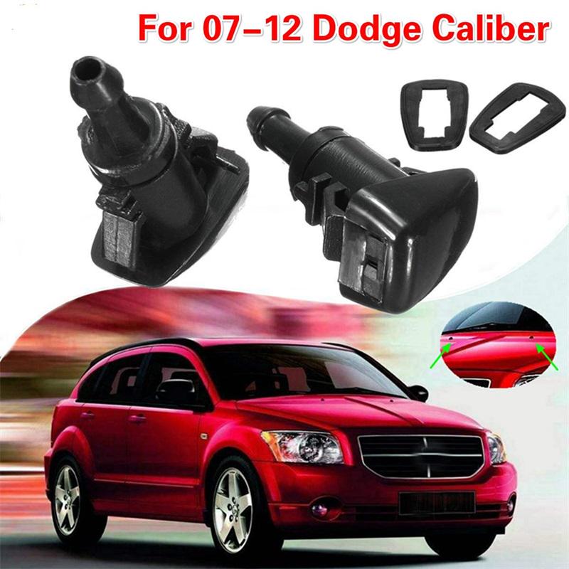 Front Windshield Wiper Water Spray Jet Washer Nozzle for Caliber 07-12